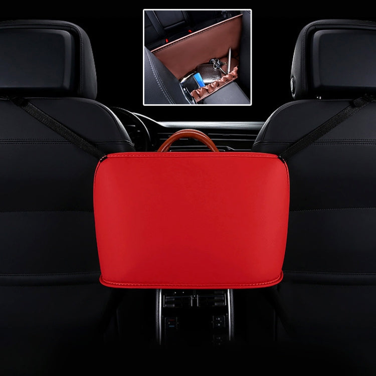 Car Front Seat Hanging Bag Storage Bag, Storage Bag (Wine Red), Storage Bag (Brown), Storage Bag (Black), Storage Bag, Storage Bag (Beige), Storage Bag (Red)