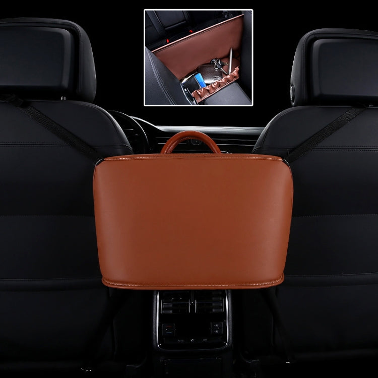 Car Front Seat Hanging Bag Storage Bag, Storage Bag (Wine Red), Storage Bag (Brown), Storage Bag (Black), Storage Bag, Storage Bag (Beige), Storage Bag (Red)