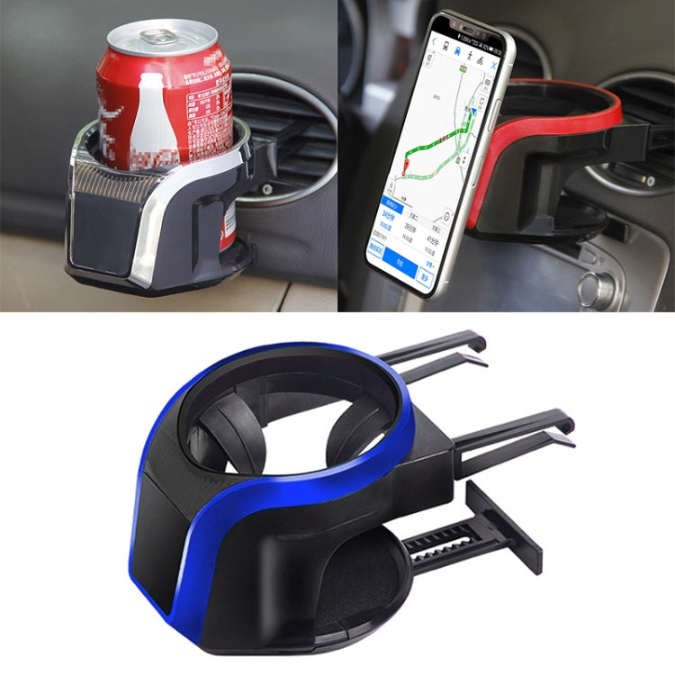 2 in 1 Car Air Outlet Magnetic Mount Beverage Cup Stand Phone Holder, 2 in 1 Phone Holder(Red), 2 in 1 Phone Holder