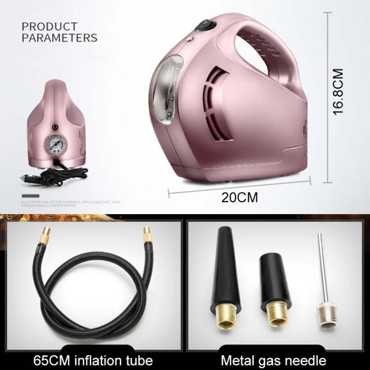 DC 12V 100W Four In One Portable Car Tire Pump Inflatable Pump