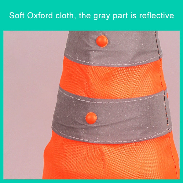 Lift Road Safety Road Cones with Warning Light Height: 30cm, Height: 30cm