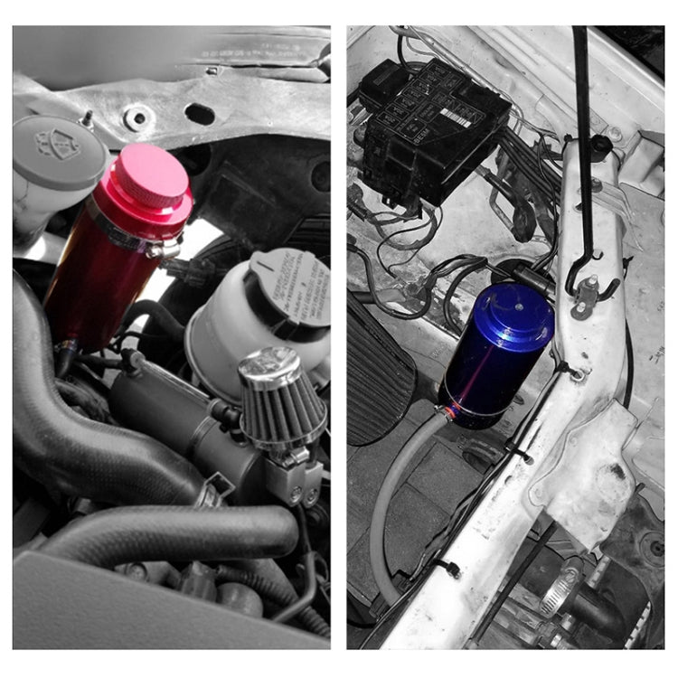 Car Universal Modified Aluminum Alloy Cooling Water Tank Bottle Can, Capacity: 800ML