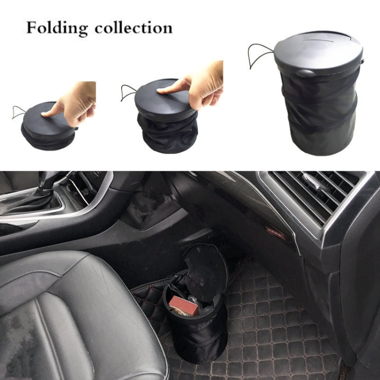 Universal Car Foldable Hanging Type Folding Trash Garbage Storage Bin, Car Folding Trash Garbage Storage Bin
