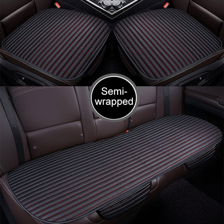 3 in 1 Car Seat Cushion Free Binding Half Inclusive Seat Mat Set, Half Inclusive (Black), Half Inclusive (Coffee), Half Inclusive (Grey), Half Inclusive (Blue), Half Inclusive (Beige), Half Inclusive (Red)