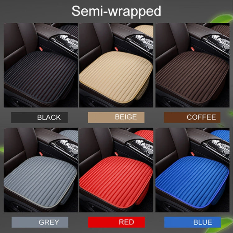 3 in 1 Car Seat Cushion Free Binding Half Inclusive Seat Mat Set, Half Inclusive (Black), Half Inclusive (Coffee), Half Inclusive (Grey), Half Inclusive (Blue), Half Inclusive (Beige), Half Inclusive (Red)