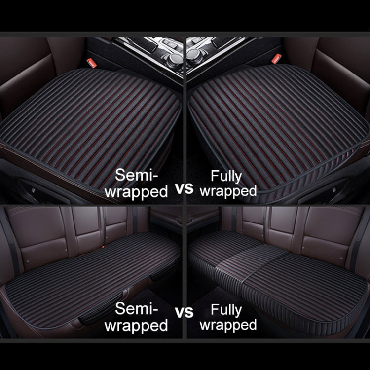 3 in 1 Car Seat Cushion Free Binding Half Inclusive Seat Mat Set, Half Inclusive (Black), Half Inclusive (Coffee), Half Inclusive (Grey), Half Inclusive (Blue), Half Inclusive (Beige), Half Inclusive (Red)