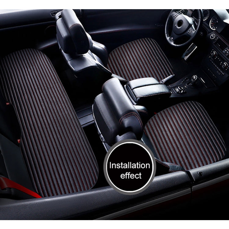 3 in 1 Car Seat Cushion Free Binding Half Inclusive Seat Mat Set, Half Inclusive (Black), Half Inclusive (Coffee), Half Inclusive (Grey), Half Inclusive (Blue), Half Inclusive (Beige), Half Inclusive (Red)