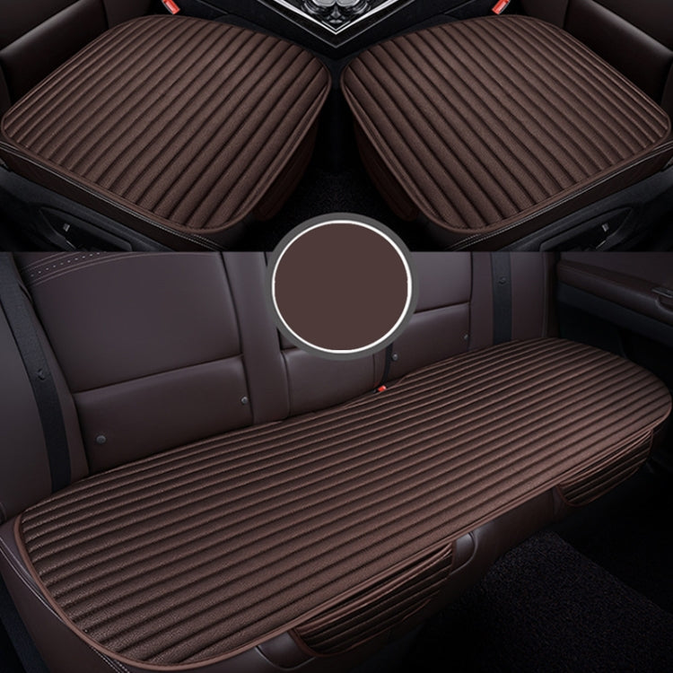 3 in 1 Car Seat Cushion Free Binding Half Inclusive Seat Mat Set, Half Inclusive (Black), Half Inclusive (Coffee), Half Inclusive (Grey), Half Inclusive (Blue), Half Inclusive (Beige), Half Inclusive (Red)