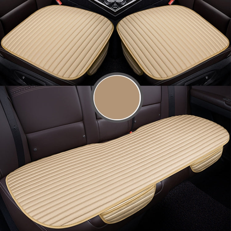 3 in 1 Car Seat Cushion Free Binding Half Inclusive Seat Mat Set, Half Inclusive (Black), Half Inclusive (Coffee), Half Inclusive (Grey), Half Inclusive (Blue), Half Inclusive (Beige), Half Inclusive (Red)