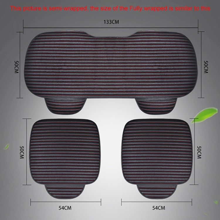 3 in 1 Car Seat Cushion Free Binding All Inclusive Seat Mat Set, All Inclusive (Grey), All Inclusive (Blue), All Inclusive (Beige), All Inclusive (Red), All Inclusive (Black), All Inclusive (Coffee)