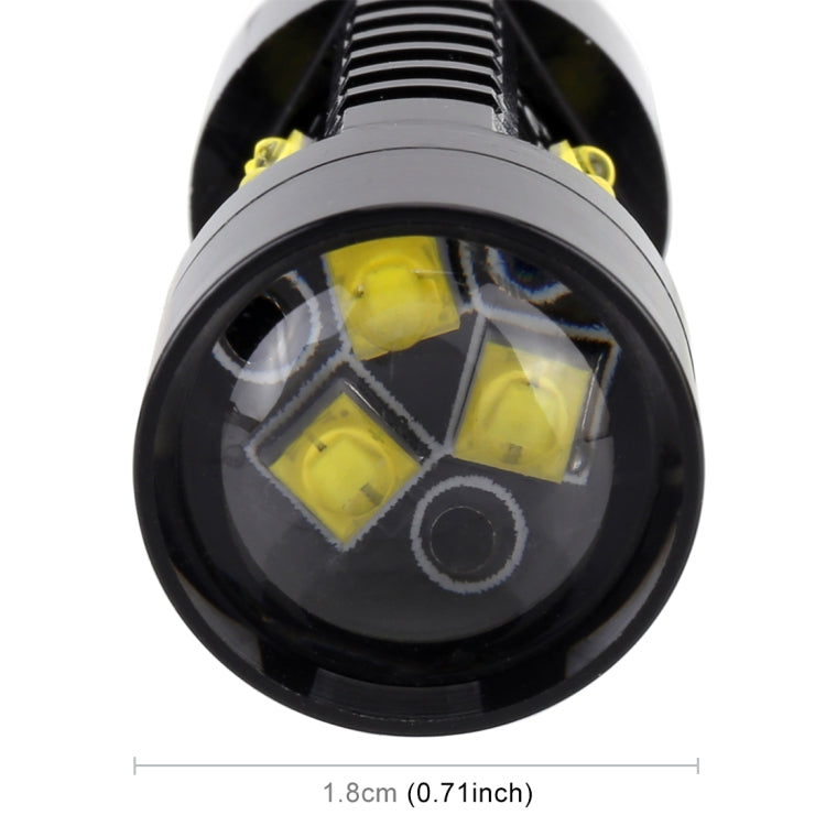 2 PCS 9005 / 9006 DC12V 4.3W 6000K 500LM Car Fog Lights with 12LEDs SMD-2525, 9005 / 9006