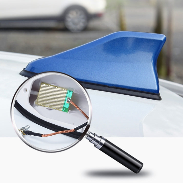 Universal Car Antenna Aerial Shark Fin Radio Signal, Universal, Universal (Carbon Fiber Black), Universal (Grey)