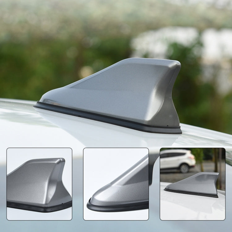 Universal Car Antenna Aerial Shark Fin Radio Signal, Universal, Universal (Carbon Fiber Black), Universal (Grey)