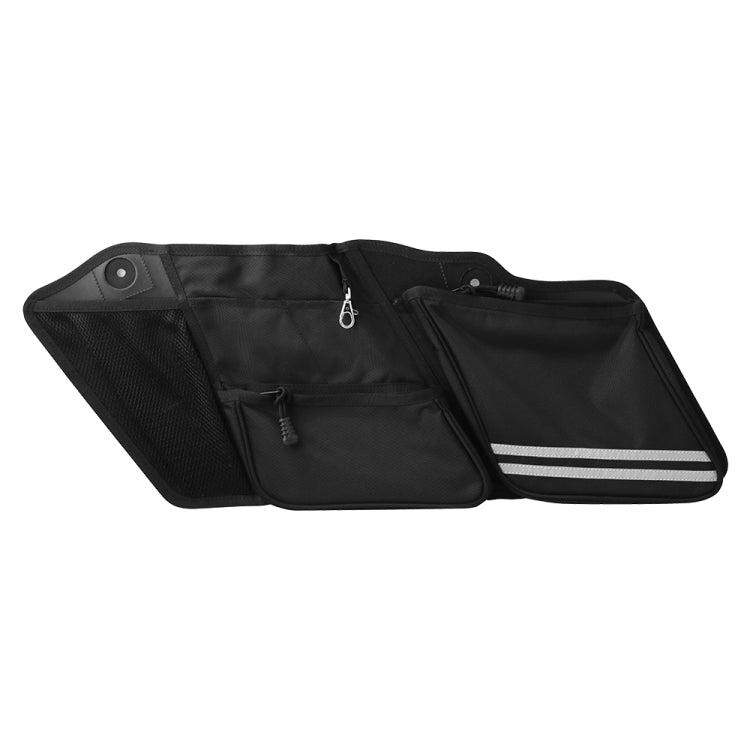 2 PCS Motorcycle Saddle Bags Storage Tool Side Pouch Bags, Side Pouch Bags
