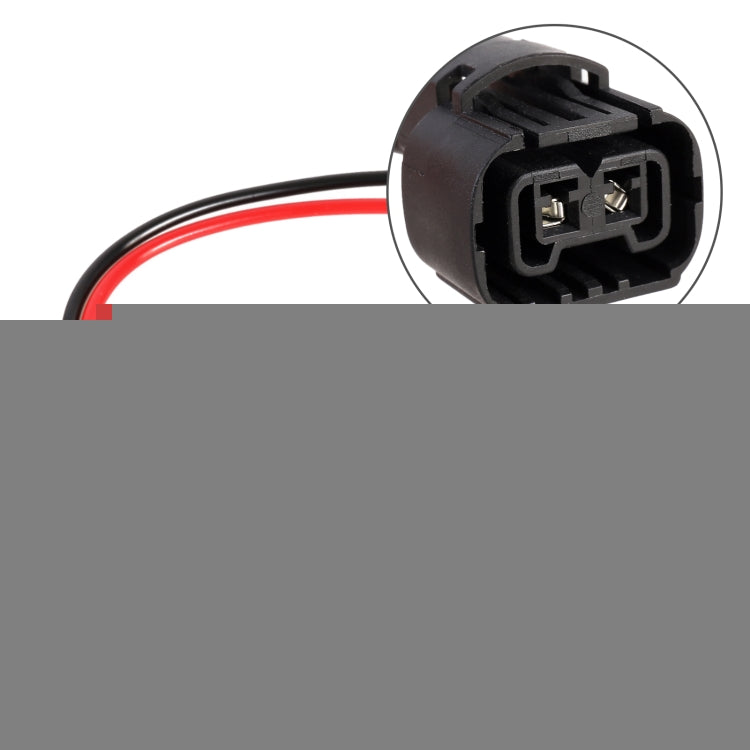 2 PCS H16 Bulb Holder Base Female Socket with Cable, H16