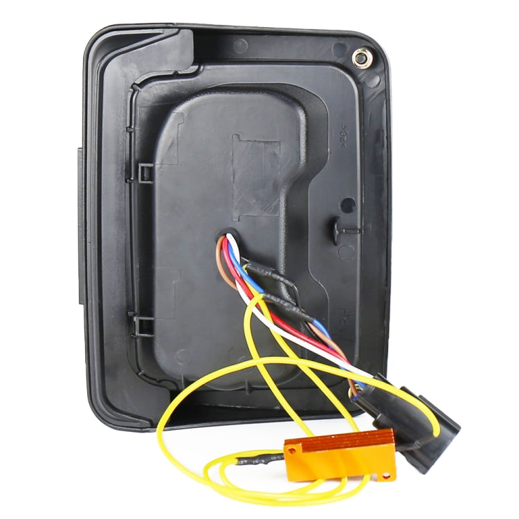 1 Pair 15W DC 12V IP67 4 in 1 Car LED Tail Lights / Driving Lights / Brake Lights/Turn Reverse, European Version