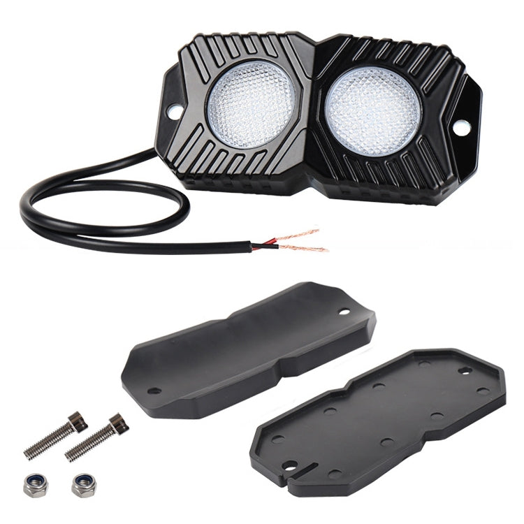 18W DC 12-24V 1.2A LED Double Row Car Bottom Light / Chassis Light / Yacht Deck Atmosphere Light