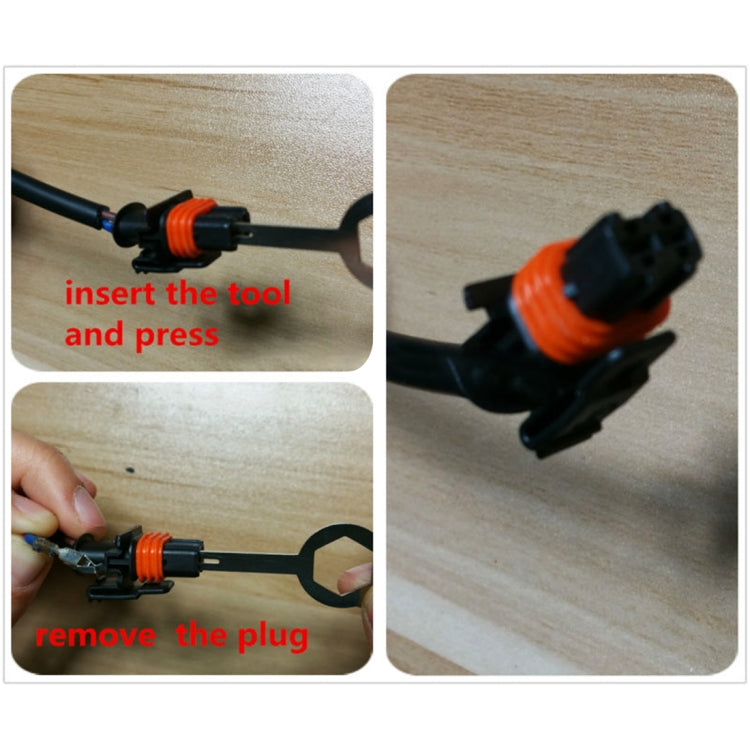 29 in 1 Car Plug Circuit Board Wire Harness Terminal Extraction Pick Connector Crimp Pin Back Needle Remove Tool, 29 in 1