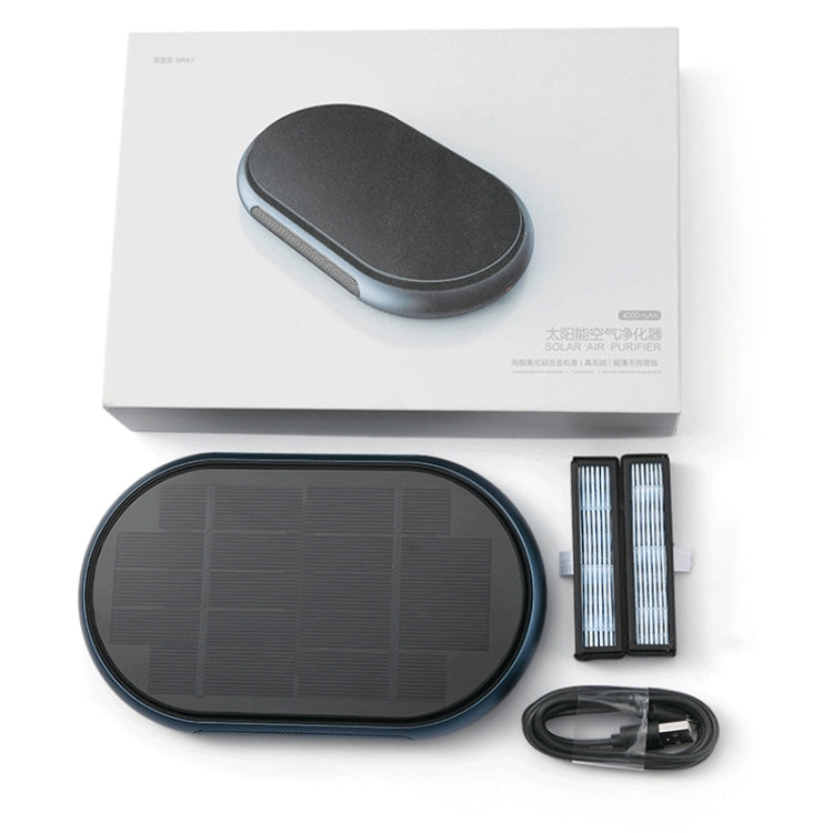 Car Wireless Negative Ion Solar Air Purifier