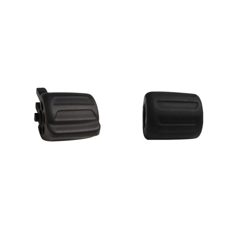 2 PCS Car Multi-functional Steering Wheel Rubber Button for BMW F10 / F07 / F02, Left and Right Drive Universal