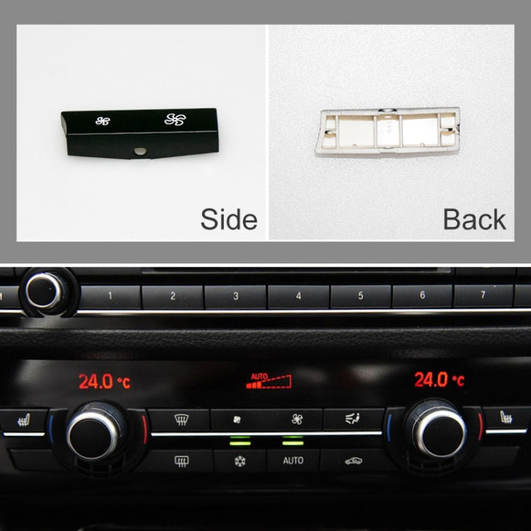 Car Air Conditioner Panel Switch Button 11-button 61319313923 for BMW  F10 / F07 / F02, 11-button