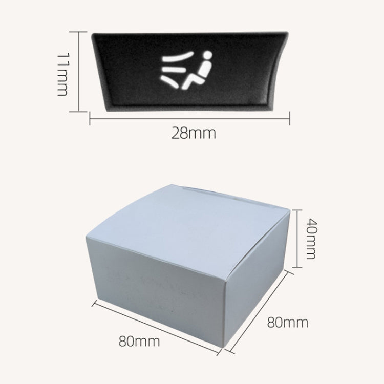 Car Air Conditioner Panel Switch Button 14-button 61319313923 for BMW F10 / F07 / F02, 14-button