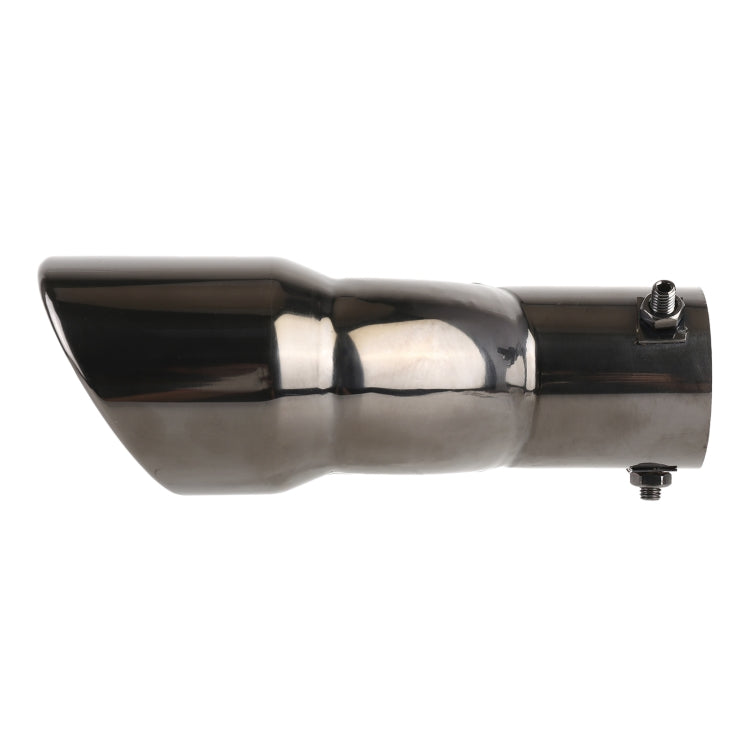 Universal Car Styling Stainless Steel Straight Exhaust Tail Muffler Tip Pipe, Inside Diameter: 7.2cm, Straight Inside Diameter: 7.2cm (Grey), Straight Inside Diameter: 7.2cm (Blue), Straight Inside Diameter: 7.2cm(Silver)