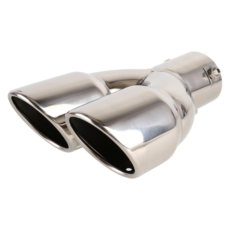 Universal Car Styling Stainless Steel Straight Exhaust Tail Muffler Tip Pipe, Inside Diameter: 7.2cm, Straight Inside Diameter: 7.2cm (Grey), Straight Inside Diameter: 7.2cm (Blue), Straight Inside Diameter: 7.2cm(Silver)