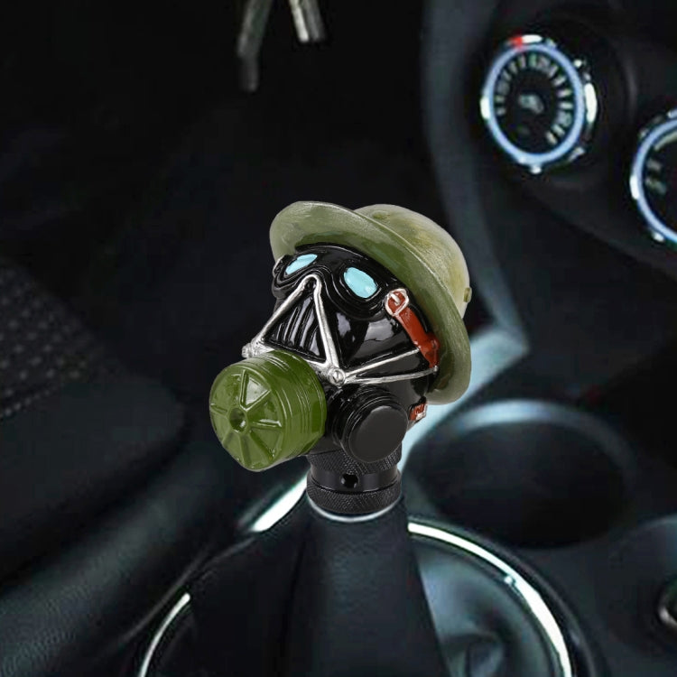 Universal Face Mask Shape Manual or Automatic Gear Shift Knob Fit for All Car, Face Mask Shape Shift Knob Fit