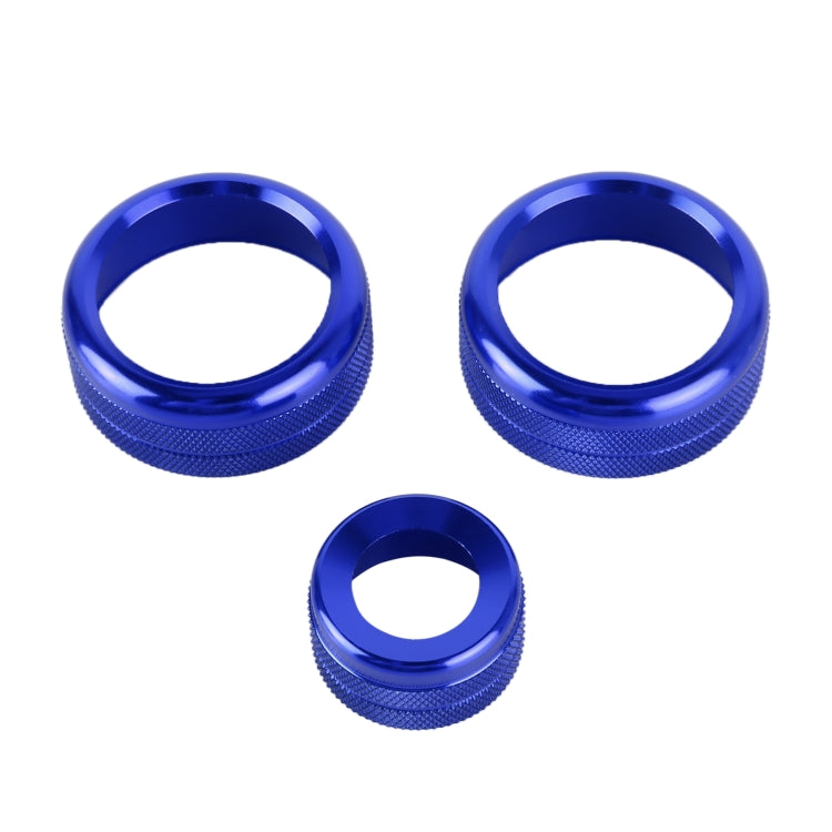 3 PCS Car Metal Air Conditioner Knob Case for BMW X1 / X2 / GT, For BMW X1 / X2 / GT (Silver), For BMW X1 / X2 / GT (Blue), For BMW X1 / X2 / GT (Red)