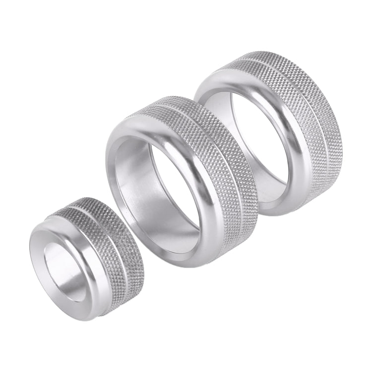 3 PCS Car Metal Air Conditioner Knob Case for BMW X1 / X2 / GT, For BMW X1 / X2 / GT (Silver), For BMW X1 / X2 / GT (Blue), For BMW X1 / X2 / GT (Red)
