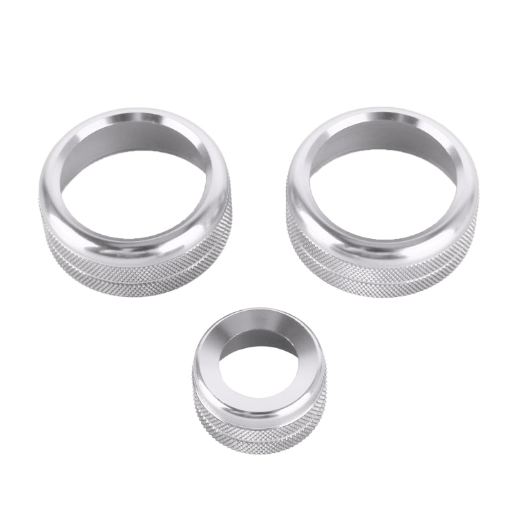 3 PCS Car Metal Air Conditioner Knob Case for BMW X1 / X2 / GT, For BMW X1 / X2 / GT (Silver), For BMW X1 / X2 / GT (Blue), For BMW X1 / X2 / GT (Red)