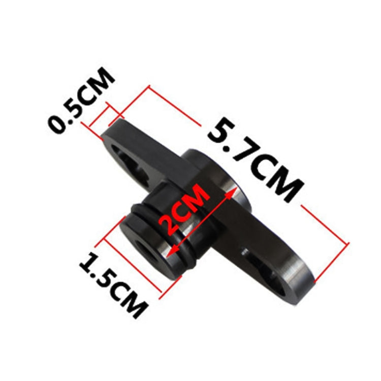 Car Modified Fuel Booster Valve Base Pressure Regulating Valve Connection Seat for Mitsubishi, Big Head, for Mitsubishi