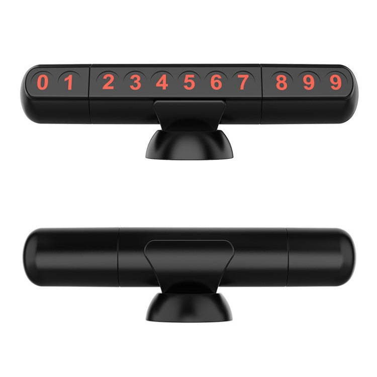3R-2166 3 in 1 Multifunctional Car Parking Number Plate with Safety Hammer + Cutting Seat Belt, 3R-2166