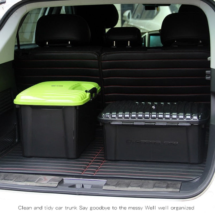 3R-2001 Car / Household Storage Box Sealed Box, Capacity: 30L, 30L (Yellow), 30L (Black), 30L (Pink), 30L (Green), 30L (Blue)