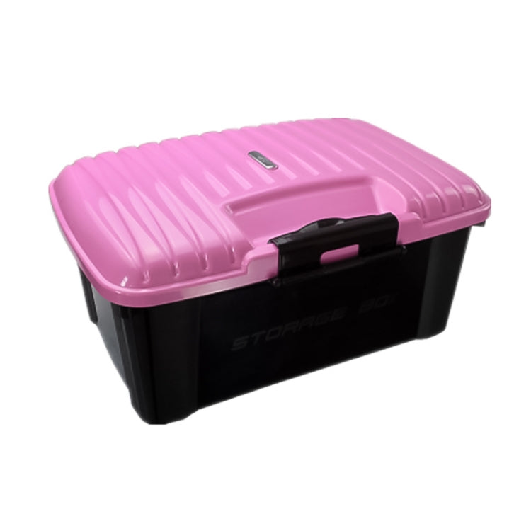 3R-2001 Car / Household Storage Box Sealed Box, Capacity: 40L, 40L (Black), 40L (Pink), 40L (Green), 40L (Blue), 40L (Yellow)