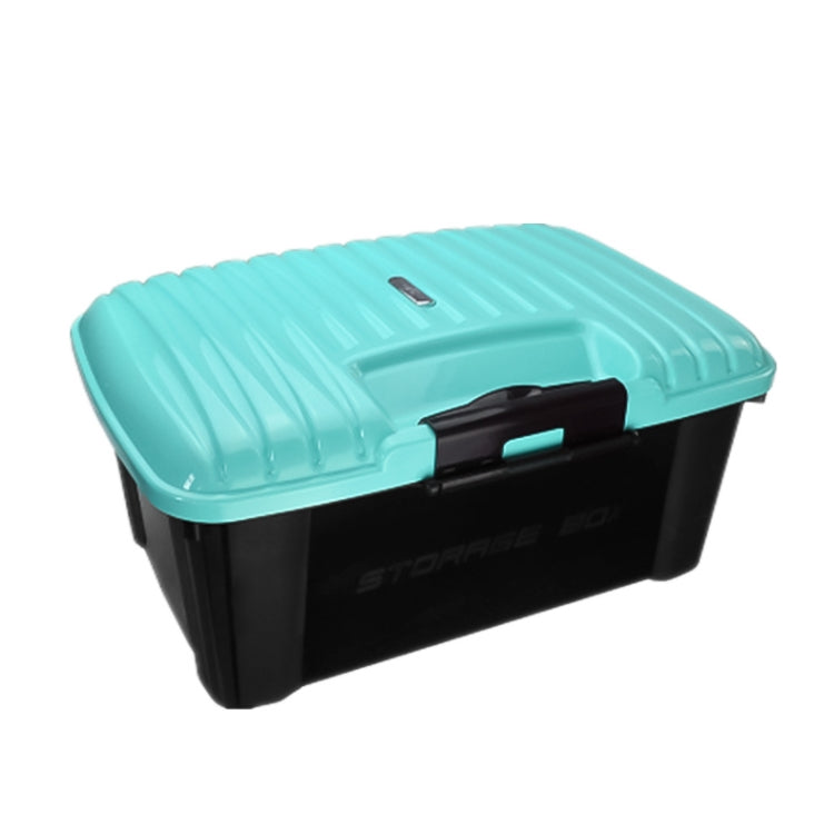 3R-2001 Car / Household Storage Box Sealed Box, Capacity: 40L, 40L (Black), 40L (Pink), 40L (Green), 40L (Blue), 40L (Yellow)