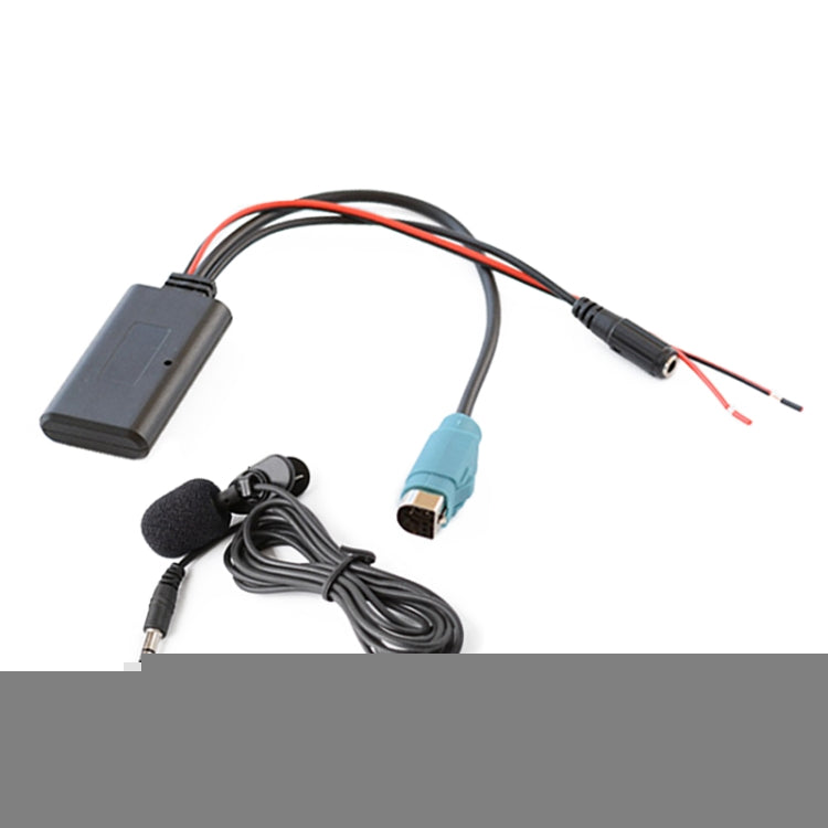 Car AUX Bluetooth Wireless Music Audio Cable + MIC Phone  for Alpine KCE-236B 9870/9872, For Alpine KCE-236B 9870/9872