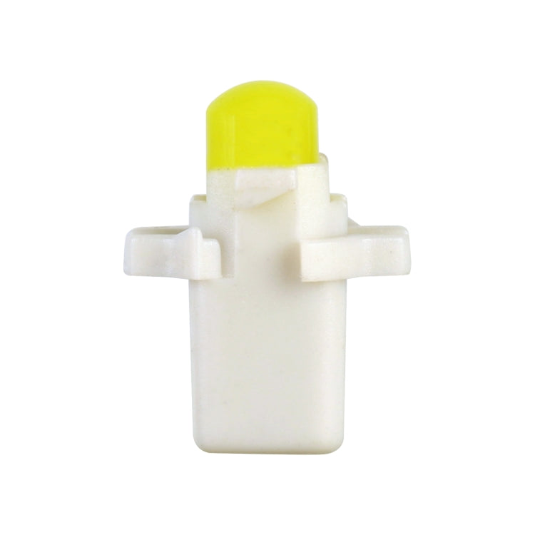 10 PCS B8.3 0.2W DC12V Wedge Instrument Panel COB LED Light Dashboard Gauge Cluster Indicator Lamp Bulb, B8.3 (White Light), B8.3 (Yellow Light), B8.3 (Blue Light), B8.3 (Green Light), B8.3 (Red Light)