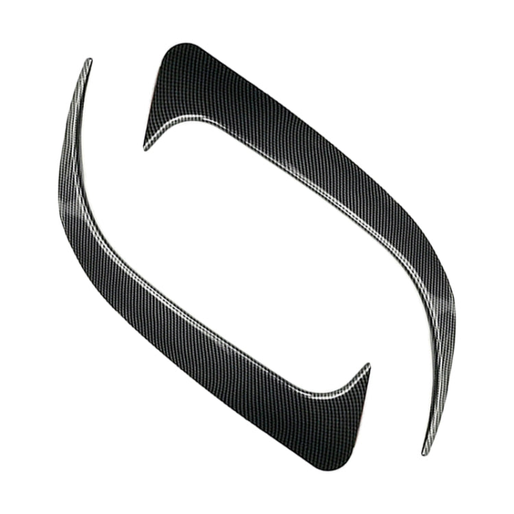 Car Rear Bumper Wind Knife Blade Decoration Sticker for Mercedes-Benz CLA200/220/250/260, Rear Wind Knife For Mercedes-Benz CLA200(Black), Rear Wind Knife For Mercedes-Benz CLA200(Carbon Fiber Black)