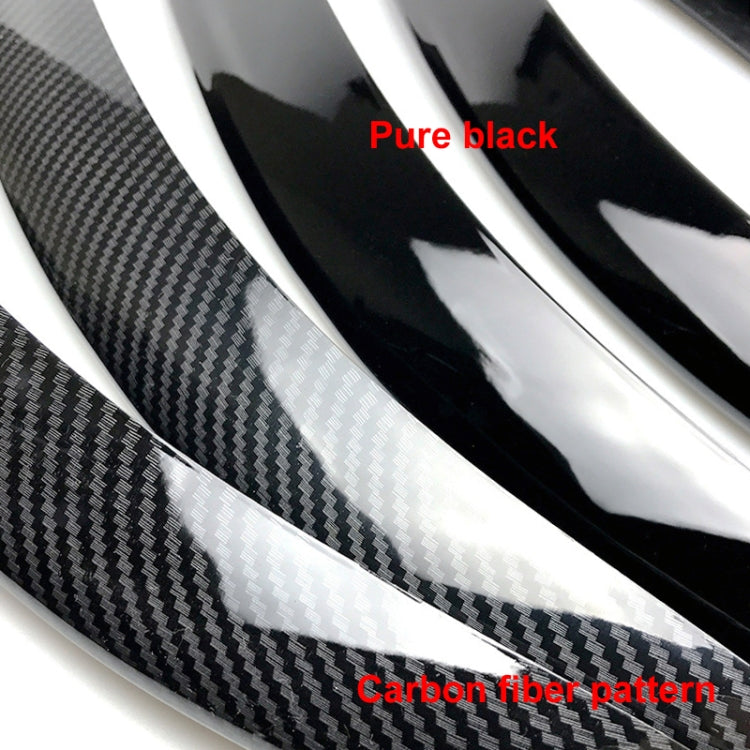 Car Front Wind Knife Decoration Sticker Strip for Mercedes-Benz C Class C180L/C260L/C300L, Front Wind Knife For Mercedes-Benz C Class(Black), Front Wind Knife For Mercedes-Benz C Class(Carbon Fiber Black)
