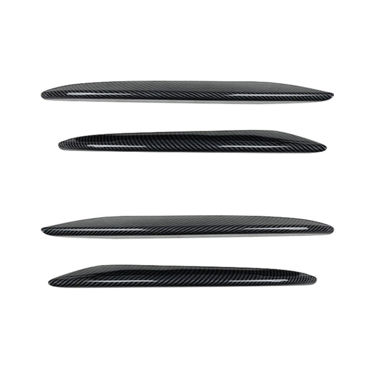 Car Front Bumper AMG Air Inlet Grille Decoration Sticker Strip for Mercedes-Benz E Class W213 2016-2020/E200/E260/E300, Air Inlet Grille For Mercedes-Benz E Class (Black), Wind Knife For Mercedes-Benz E Class(Mirror)                                    ...