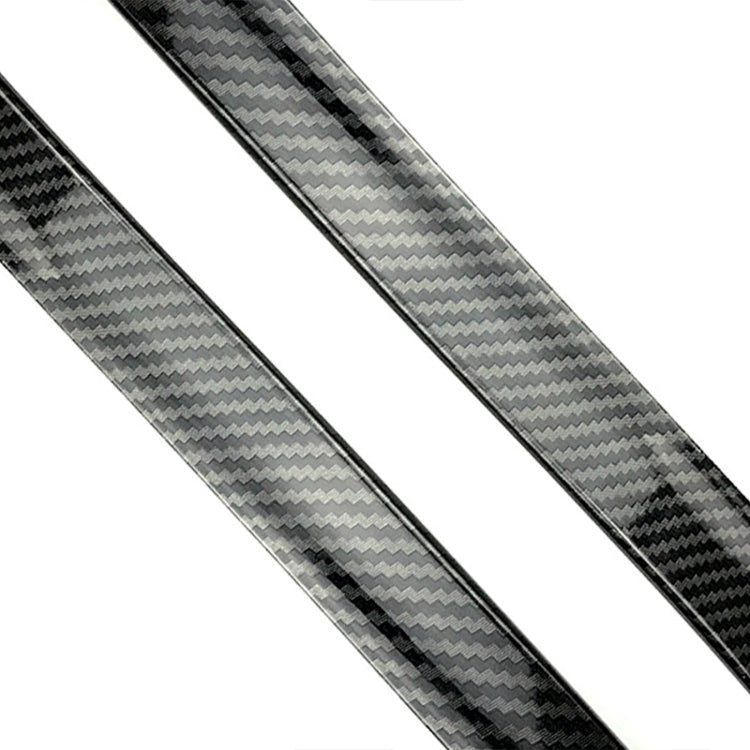 Car Modified Flank Tail Spoiler Strip for Volkswagen Golf 7, For Volkswagen Golf 7(Carbon Fiber Black), For Volkswagen Golf 7(Black)