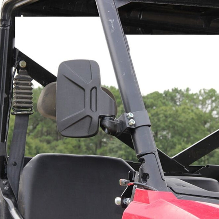 Universal For All-terrain Vehicles Central Rearview Mirror Side Mirror Combination Set For UTV / ATV, Side Mirror Combination Set