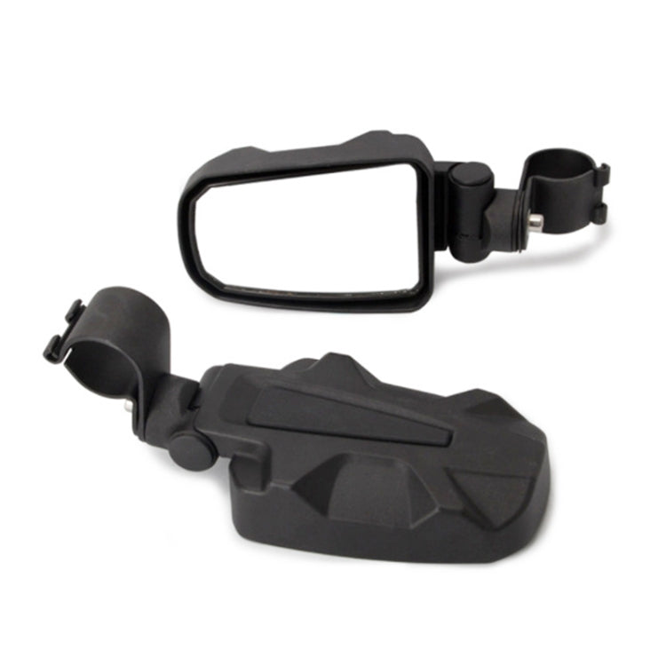 Pair All-terrain Vehicles Wide Field View 1.75 inch Rearview Mirror Side Reflector Mirror for UTV / ATV, UTV-23 1.75 inch