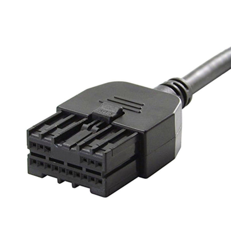 Car USB Data Cable iPod Interface 3.5mm Audio Cable for Nissan / Infiniti, Car USB Data Cable