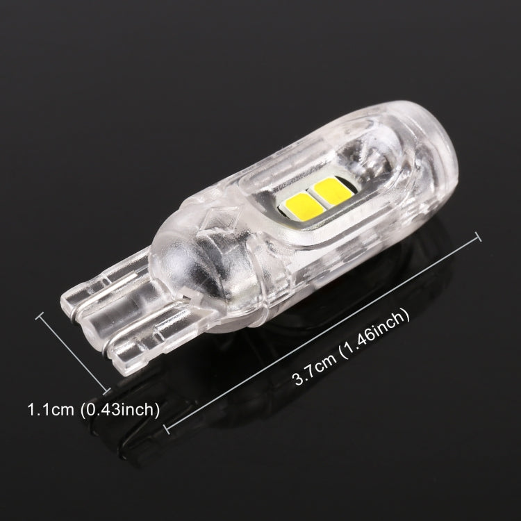 10 PCS T10 DC12V / 1W Car Clearance Light 5LEDs SMD-3030 Lamp Beads, 5LEDs SMD-3030 (White Light), 5LEDs SMD-3030 (Yellow Light), 5LEDs SMD-3030 (Ice Blue Light), 5LEDs SMD-3030 (Blue Light), 5LEDs SMD-3030 (Pink Light), 5LEDs SMD-3030 (Green Light)   ...