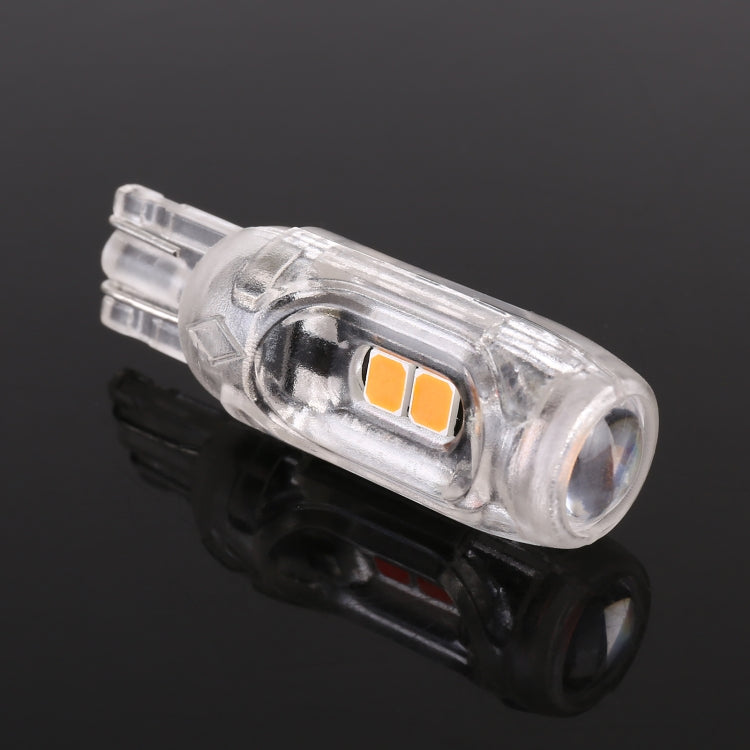 10 PCS T10 DC12V / 1W Car Clearance Light 5LEDs SMD-3030 Lamp Beads