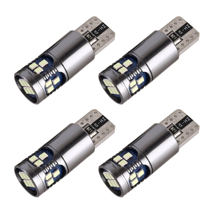 4 PCS T10 DC12V / 2.5W Car Clearance Light 18LEDs SMD-3020 Lamp Beads, 18LEDs SMD-3020 (Yellow Light), 18LEDs SMD-3020 (Ice Blue Light), 18LEDs SMD-3020 (Blue Light), 18LEDs SMD-3020 (Pink Light), 18LEDs SMD-3020 (White Light)