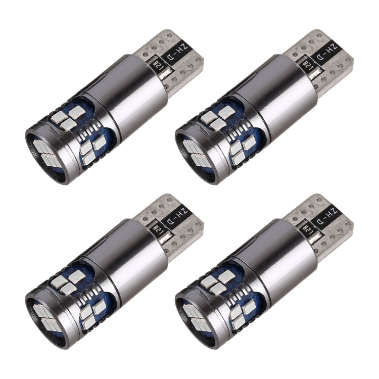 4 PCS T10 DC12V / 2.5W Car Clearance Light 18LEDs SMD-3020 Lamp Beads, 18LEDs SMD-3020 (Yellow Light), 18LEDs SMD-3020 (Ice Blue Light), 18LEDs SMD-3020 (Blue Light), 18LEDs SMD-3020 (Pink Light), 18LEDs SMD-3020 (White Light)